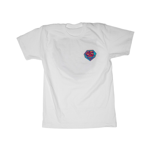 POP-45WHITE-L Front View
