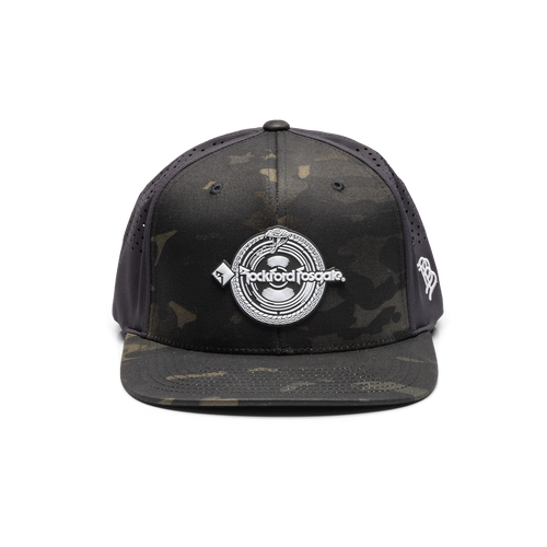 POP-BBSNAKEHAT25-BLK Front View