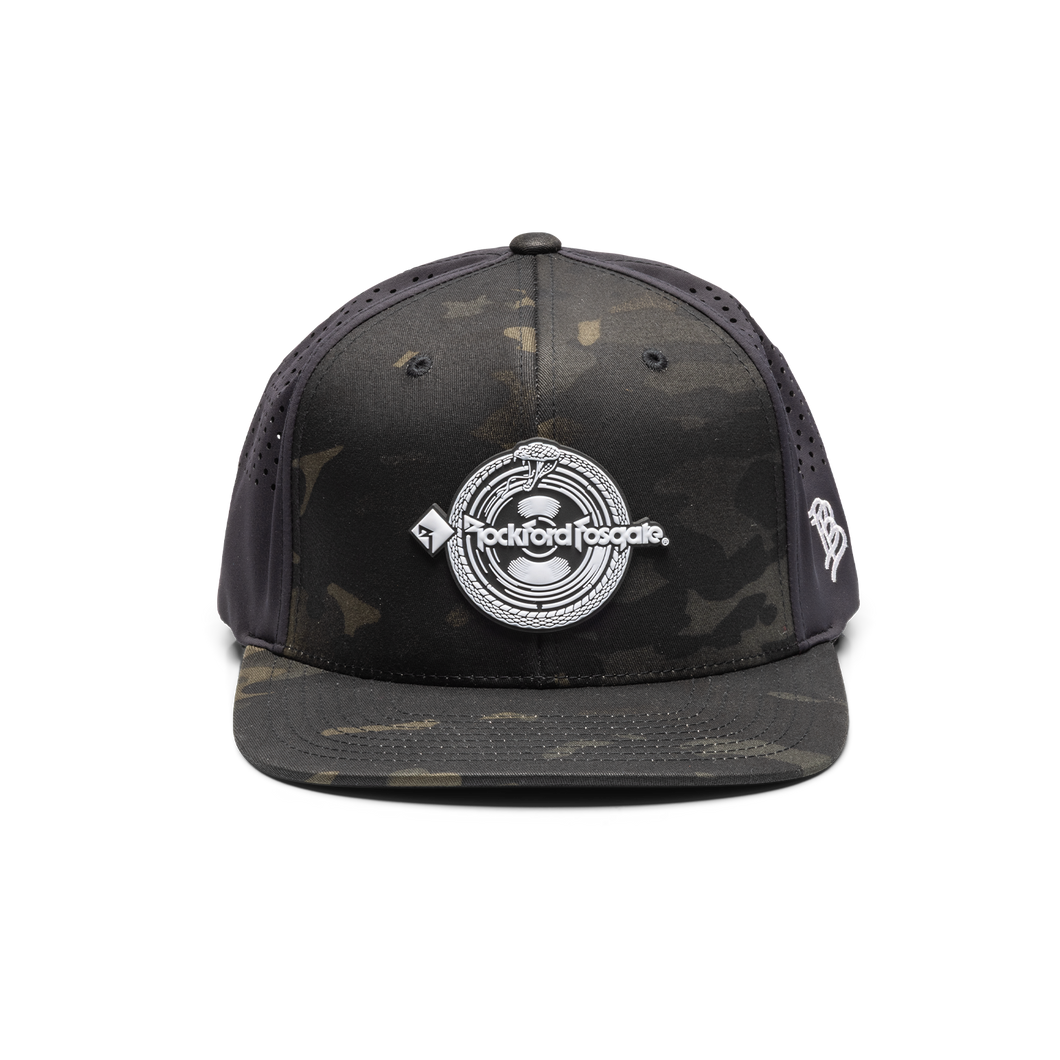 POP-BBSNAKEHAT25-BLK Front View